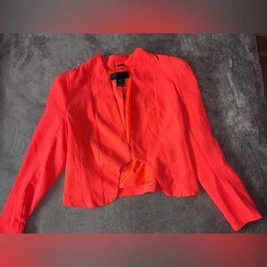 Kardashian Kollection Vibrant Coral Blazer